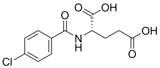 (4-Chlorobenzoyl)-L-Glutamic Acid Structure