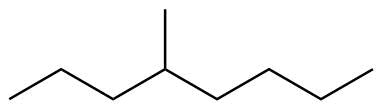 (±)-4-Methyloctane Structure