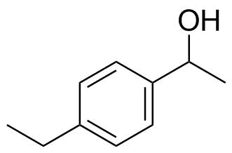 1-(4-Ethylphenyl)Ethan-1-Ol Structure
