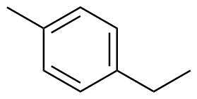 1-Ethyl-4-Methylbenzene Structure