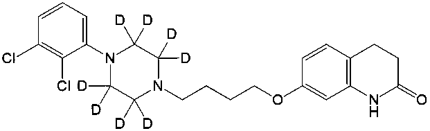 Aripiprazole-D8 Structure