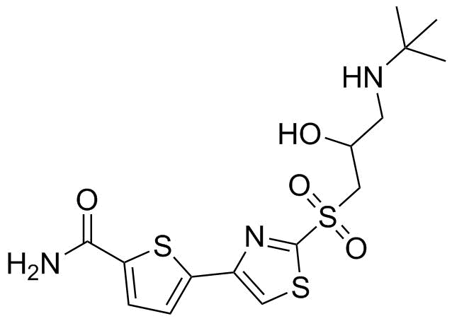 Arotinolol Impurity 7 Structure