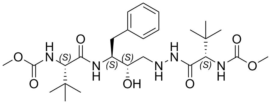 Atazanavir EP Impurity C(Atazanavir Des(Pyridylbenzyl)) Structure