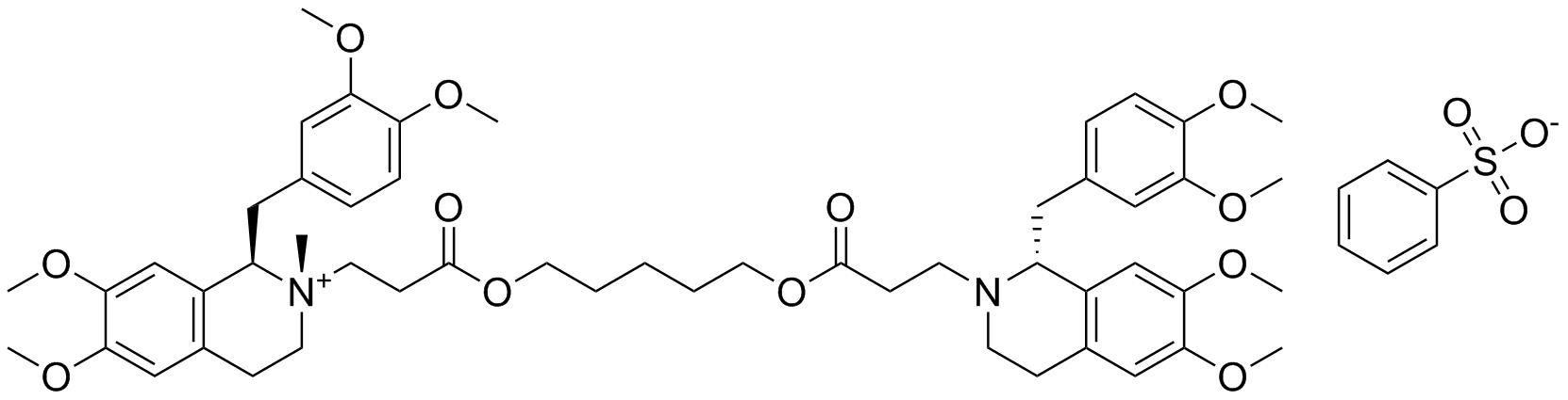 Cisatracurium Besylate EP Impurity P Structure