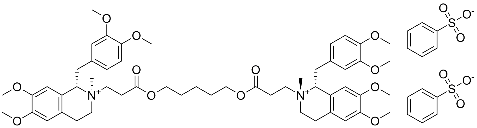 Cisatracurium Besylate EP Impurity T Structure
