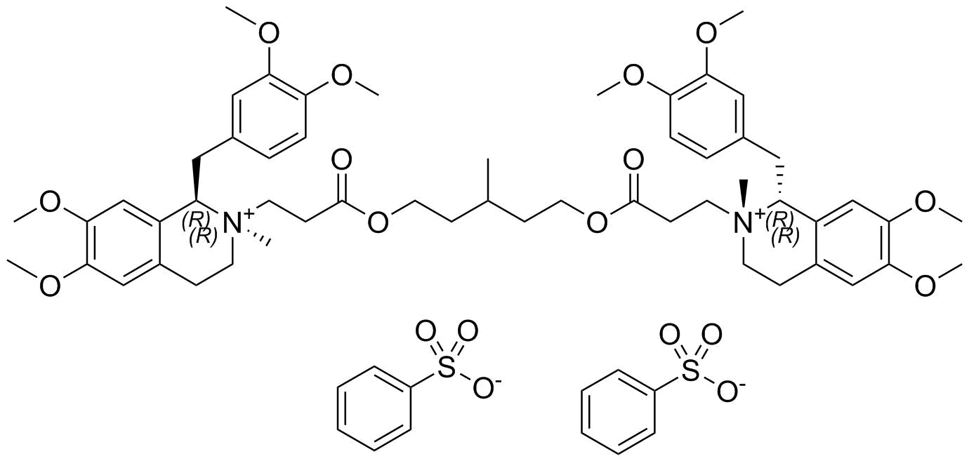 Cisatracurium Besylate EP Impurity K Structure