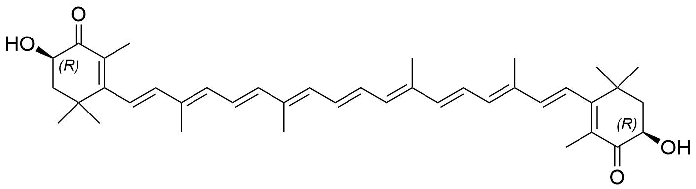 (R, R)-Astaxanthin Structure