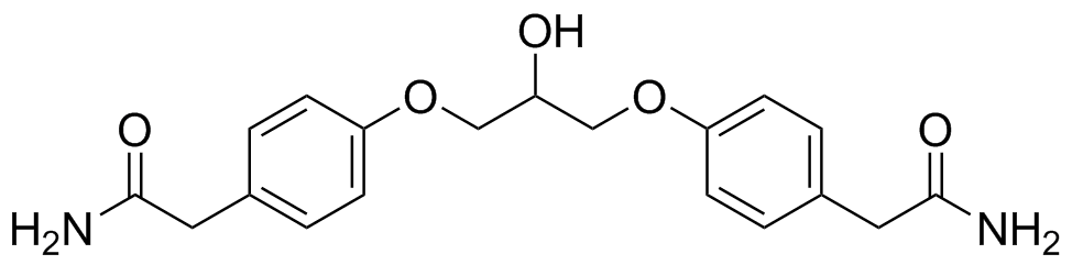 Atenolol EP Impurity E Structure