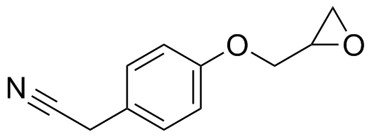 Atenolol Cyano Epoxide Structure