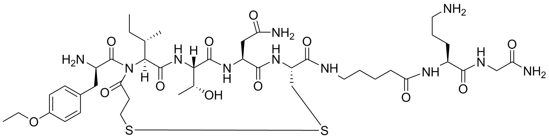 Atosiban Impurity 17 Structure