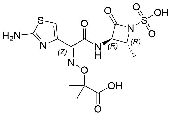Aztreonam Impurity 53 Structure