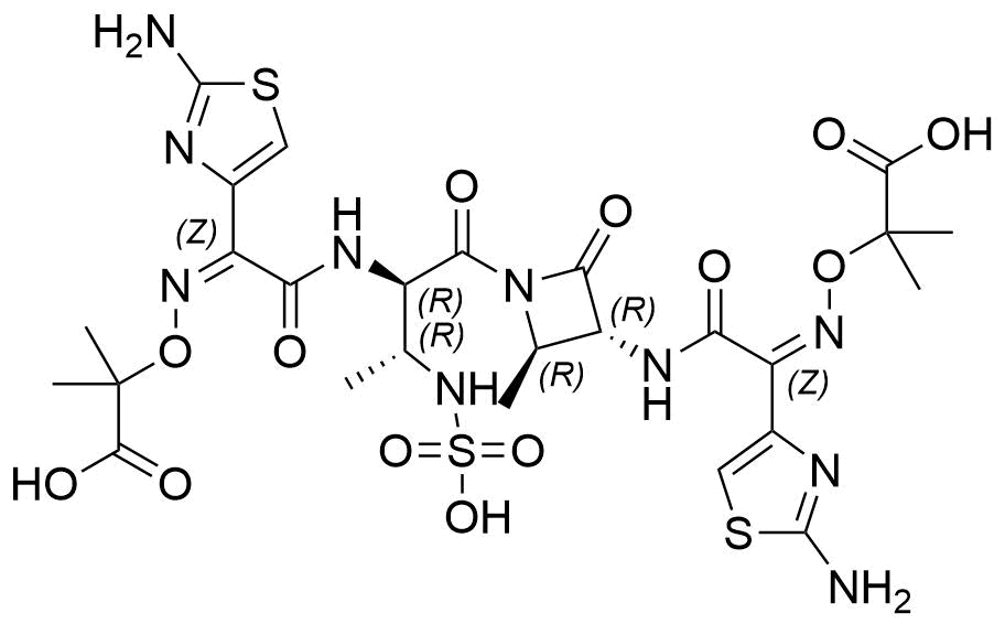 Aztreonam Impurity 65 Structure