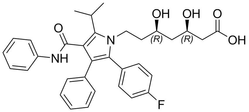Atorvastatin Structure