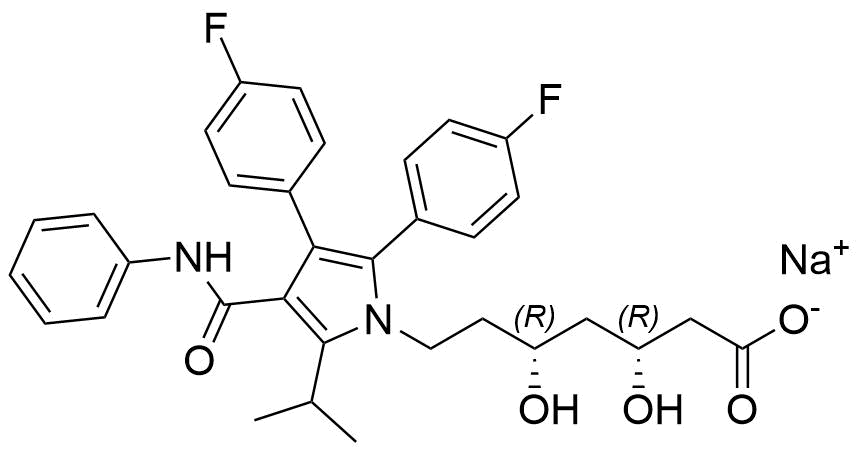 Atorvastatin EP Impurity C；USP Atorvastatin Related Compound C Structure