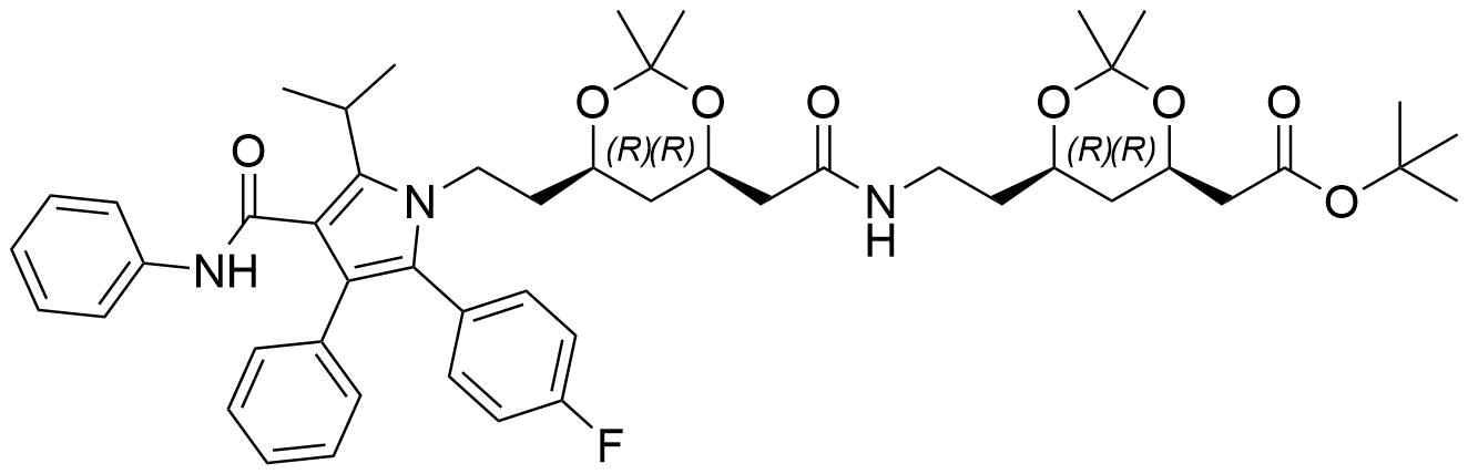 Atorvastatin Impurity ⅴ Structure
