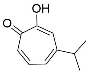 2-Hydroxy-4-Isopropylcyclohepta-2,4,6-Trien-1-One Structure