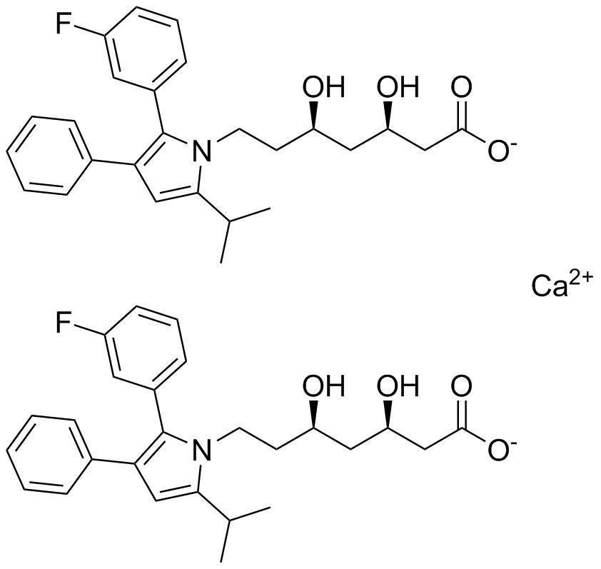 Atorvastatin Impurity 22 Structure
