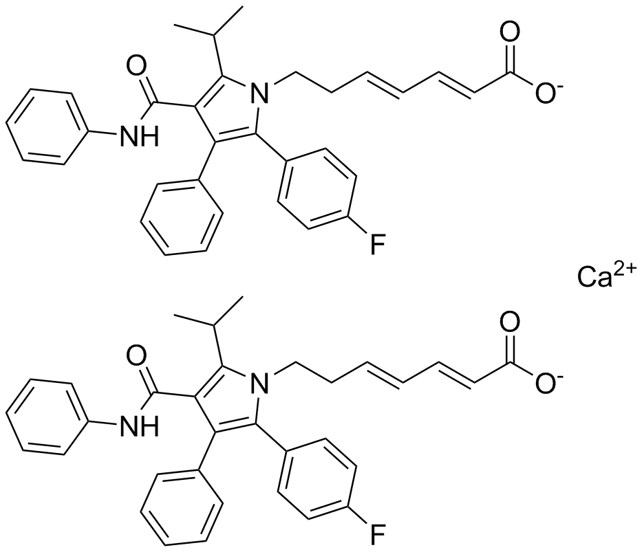 Atorvastatin Impurity 24 Structure