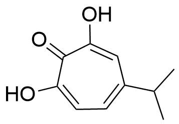 2,7-Dihydroxy-4-Isopropylcyclohepta-2,4,6-Trien-1-One Structure