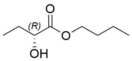 Butyl (R)-2-Hydroxybutanoate Structure