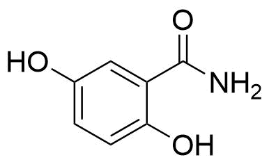 2,5-Dihydroxybenzamide Structure