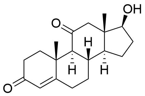 11-Ketotestosterone Structure