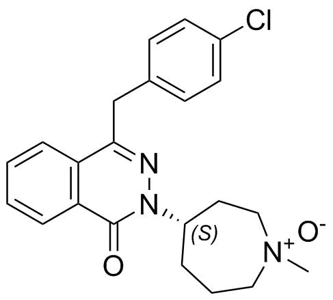(S)-Azelastine USP  Related Compound F ((S)-Azelastine N-Oxide) Structure