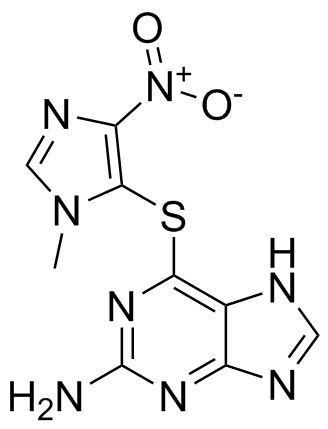 Azathioprine EP Impurity G Structure