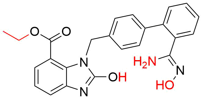 Azilsartan Impurity 140 Structure