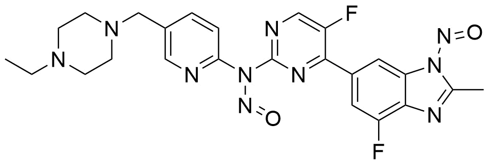 Abemaciclib Nitroso Impurity 96 Structure