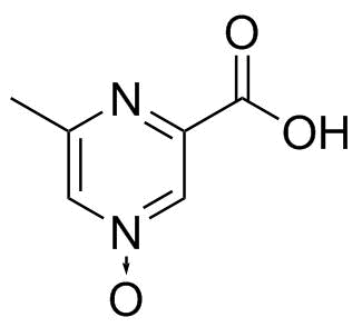 Acipimox Impurity 2 Structure