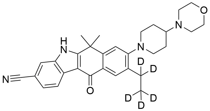 Alectinib-d5 Structure