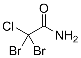 Dibromochloroacetamide Structure