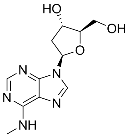 N(6)-Methyl-2\'-Deoxyadenosine Structure