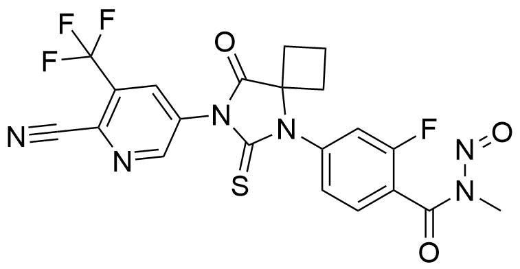 N-Nitroso Apalutamide Structure