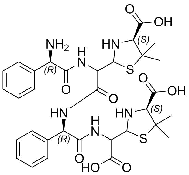 Ampicillin Impurity 17 Structure