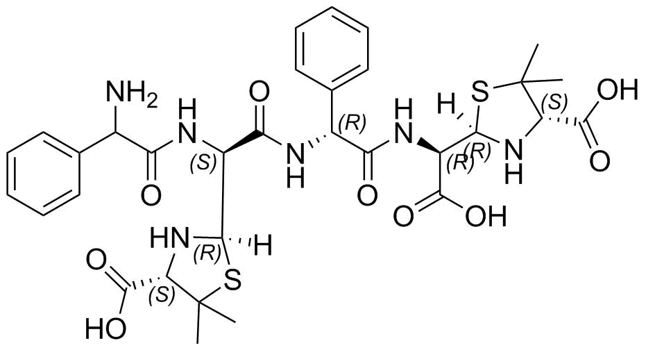 Ampicillin Impurity 42 Structure