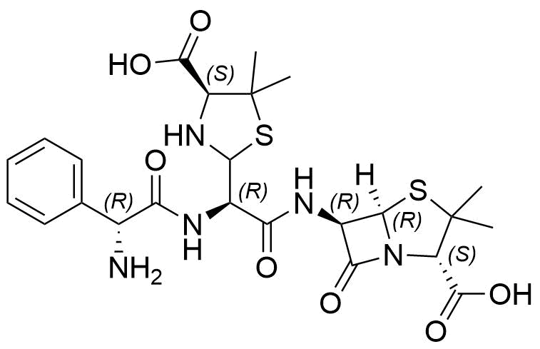 Ampicillin Impurity 48 Structure