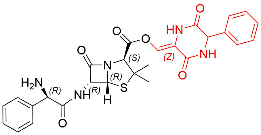 Ampicillin Impurity 55 Structure