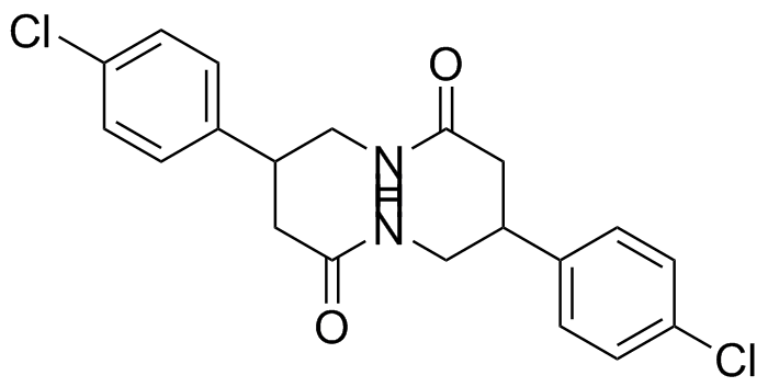 Baclofen Impurity 16 Structure