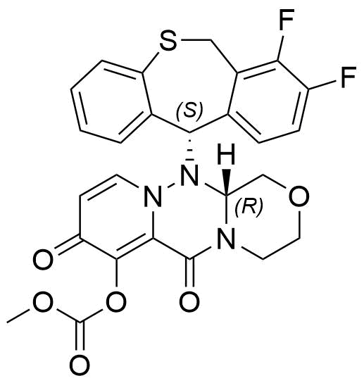 Baloxavir Marboxil Impurity 20 Structure