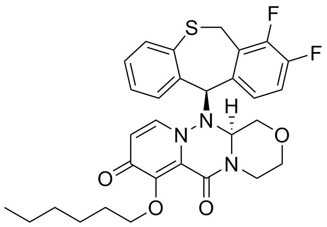 Baloxavir Marboxil Impurity 22 Structure