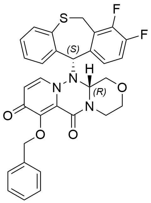 Baloxavir Marboxil Impurity 48 Structure