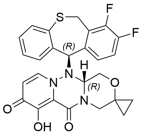 Baloxavir Marboxil Impurity 128 Structure
