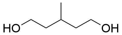 3-Methylpentane-1,5-Diol Structure