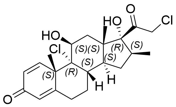 Beclomethasone Impurity 8 Structure