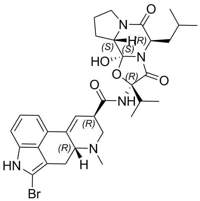 Bromocriptine Mesilate Impurity 10 Structure