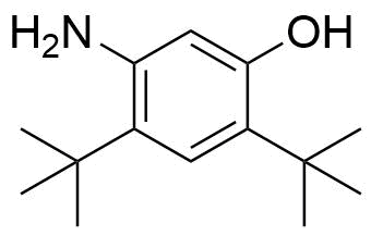 5-Amino-2,4-Di-Tert-Butylphenol Structure