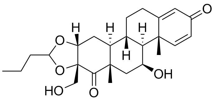 Budesonide EP Impurity C(D-Homo Budesonide) Structure