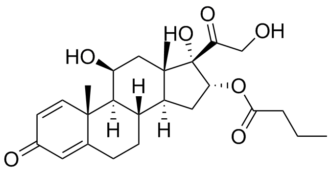 Budesonide EP Impurity I Structure